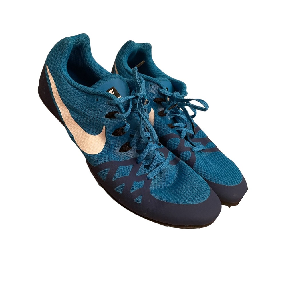 Nike Men's Zoom Rival‎ MD 8 Track Shoes Blue Size 11